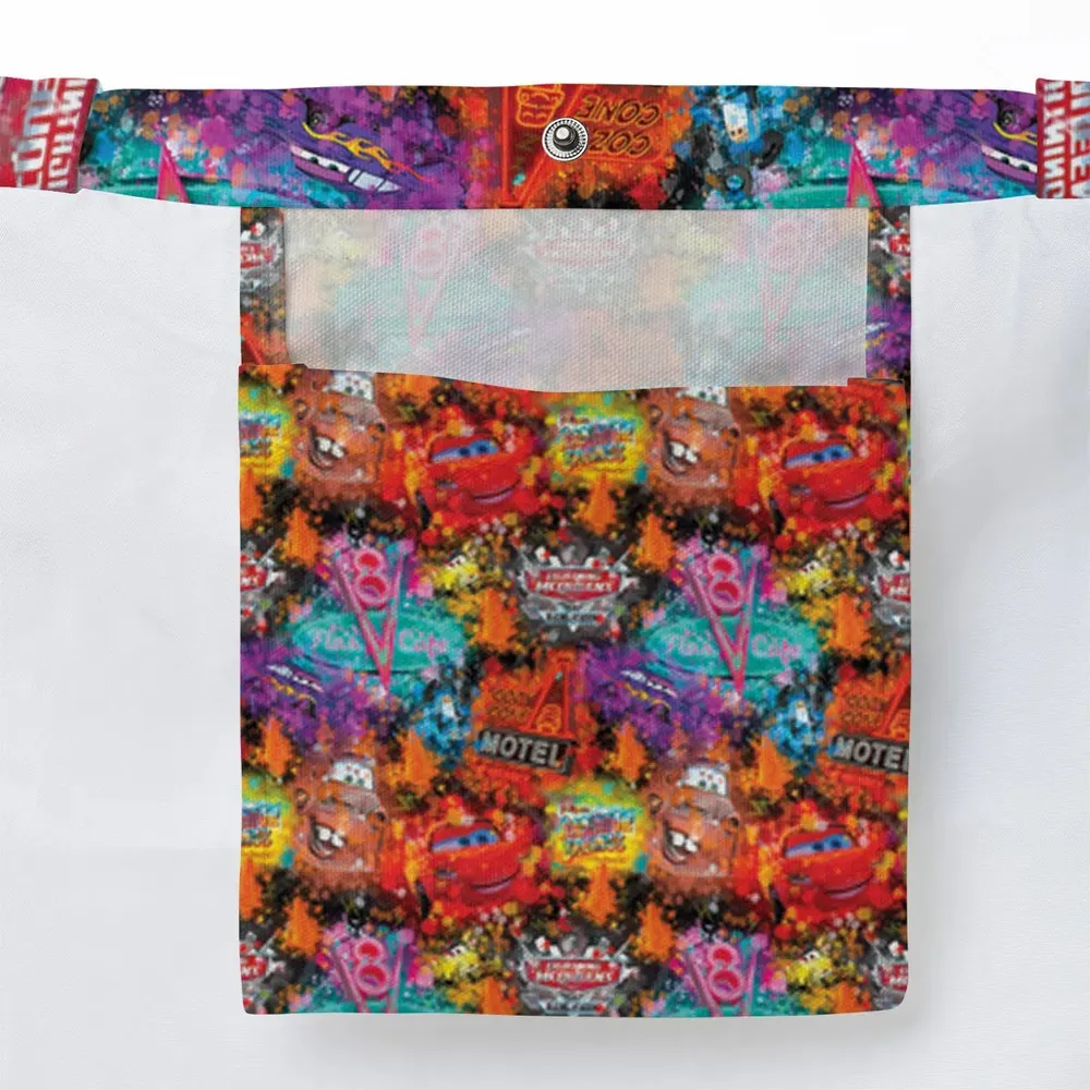 Neon Radiator Spring Cars Large Tote Bag - 3