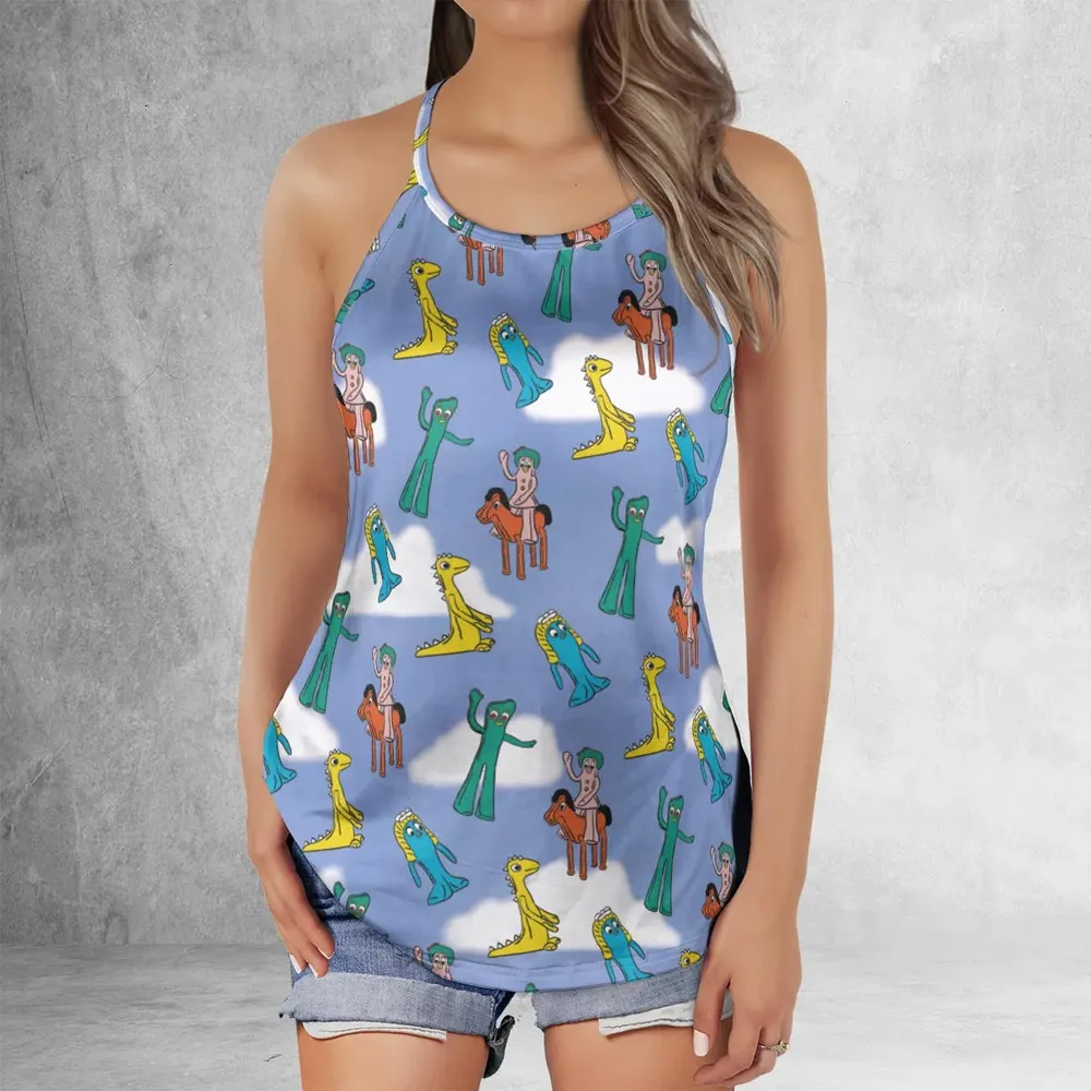 Gumby Characters Criss Cross Tank Top - 2