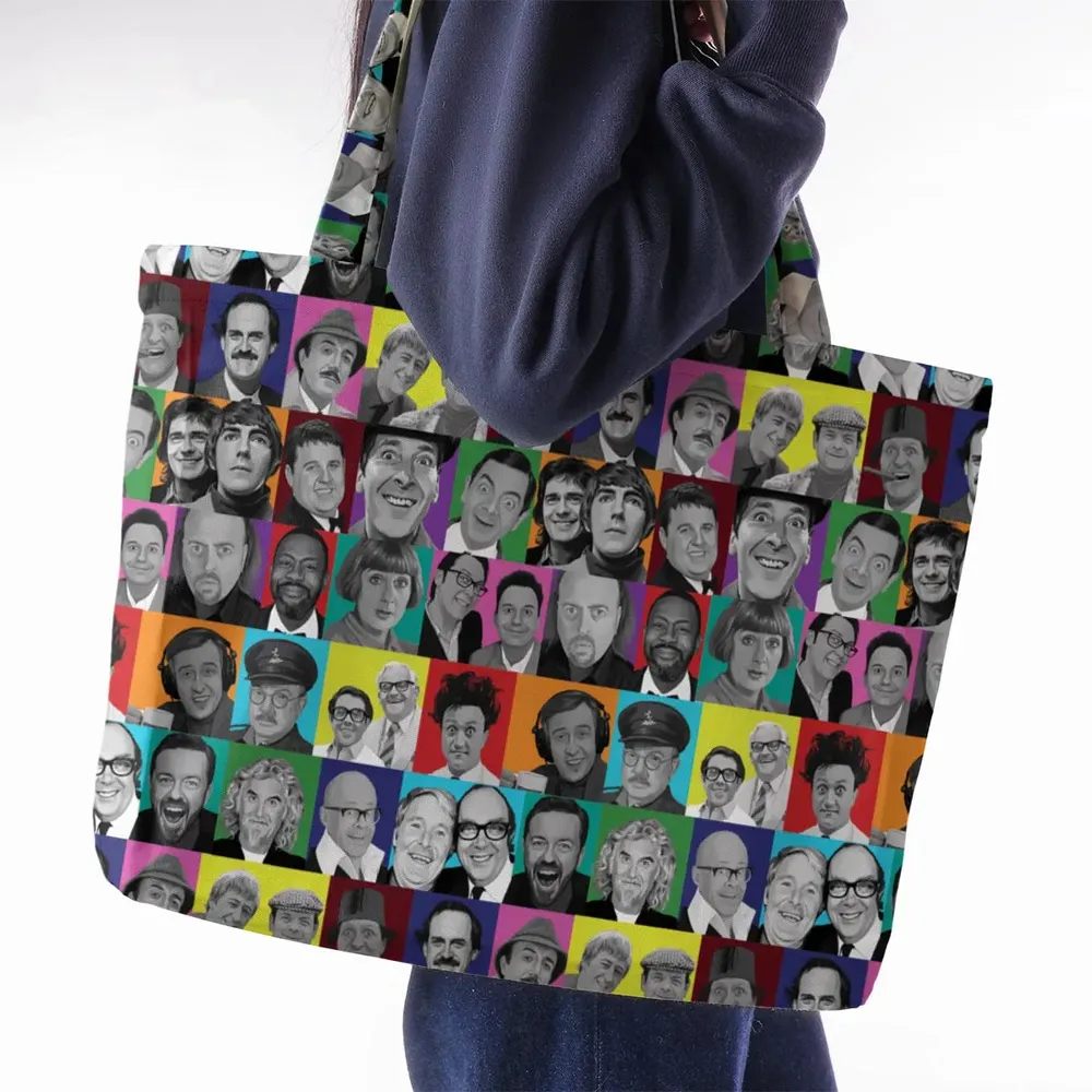 Laughter is the Best Medicine Large Tote Bag - 2
