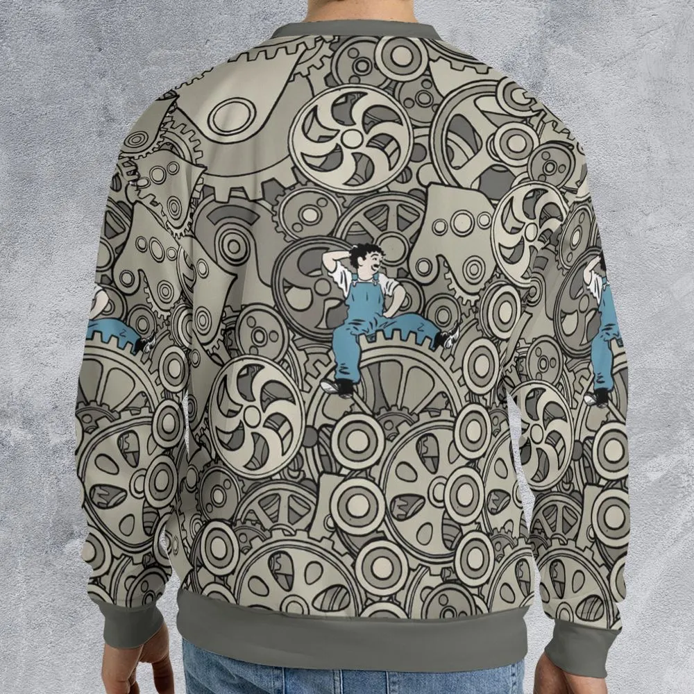 All-over Print Sweatshirt -  - 2