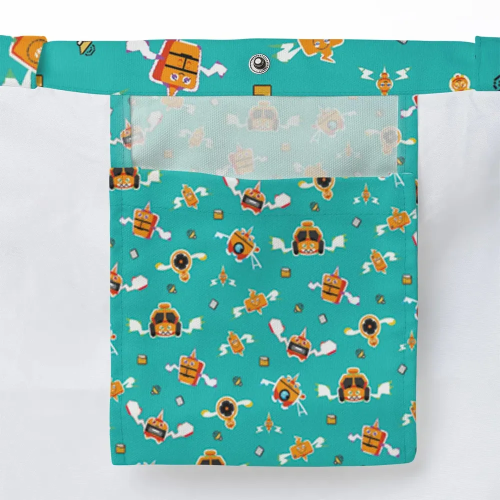 Pixel Rotom Electric Pokemon Large Tote Bag - 3