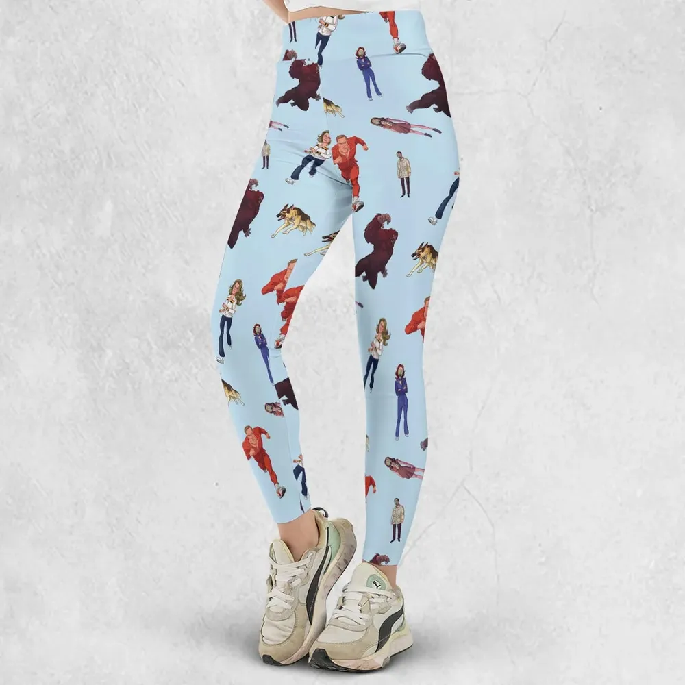 The Six Million Dollar Man and the Bionic Woman Legging - 2