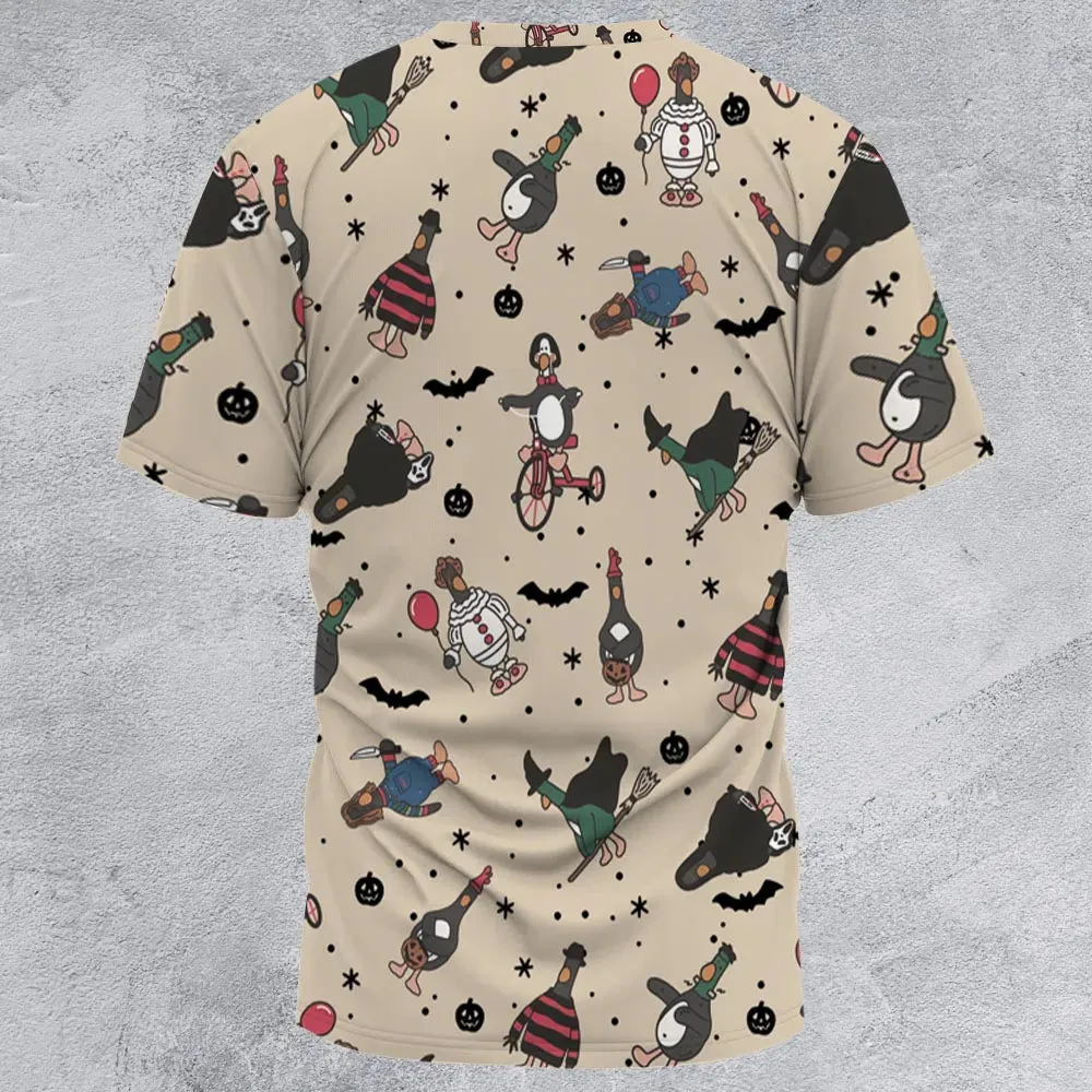 Quack Killer Horror All-Over Print Unisex T-Shirt - 2