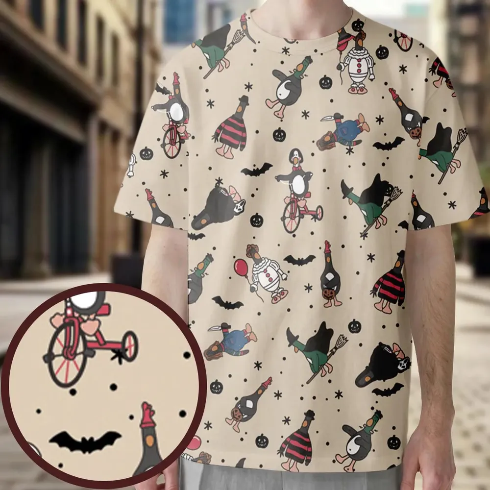 Quack Killer Horror All-Over Print Unisex T-Shirt - 3