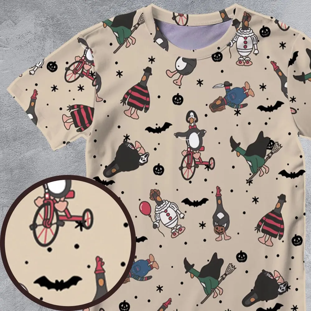 Quack Killer Horror All-Over Print Unisex T-Shirt - 4