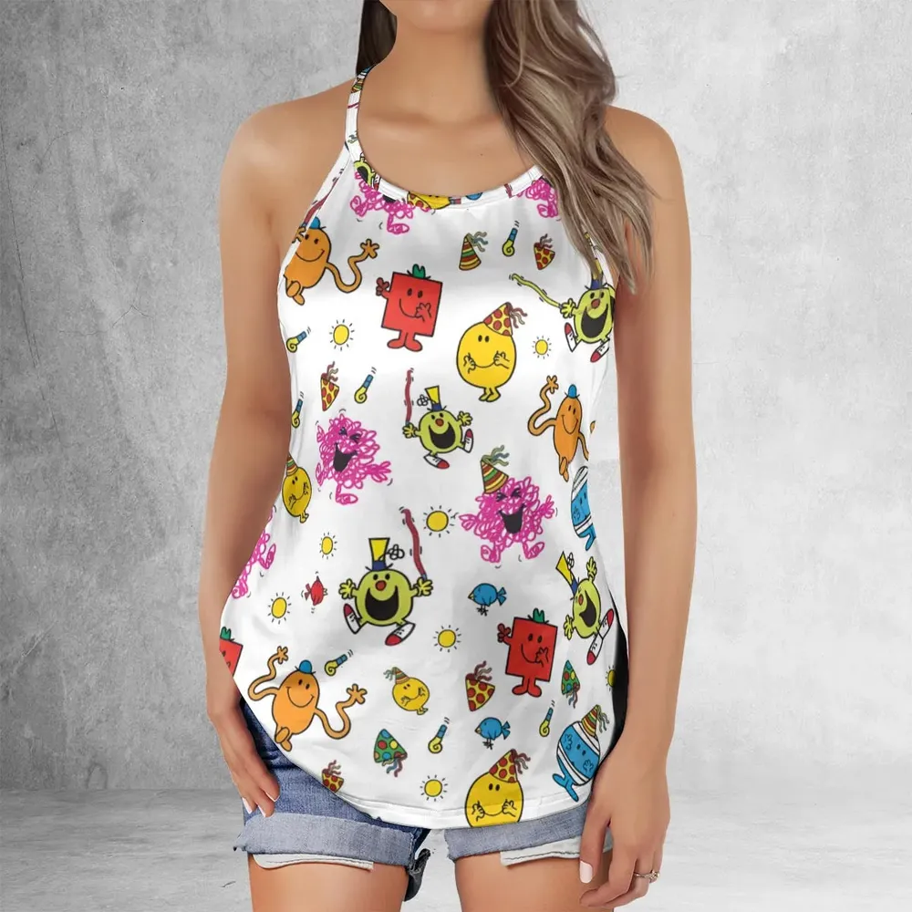 Party Mr. Men Little Miss Criss Cross Tank Top - 2