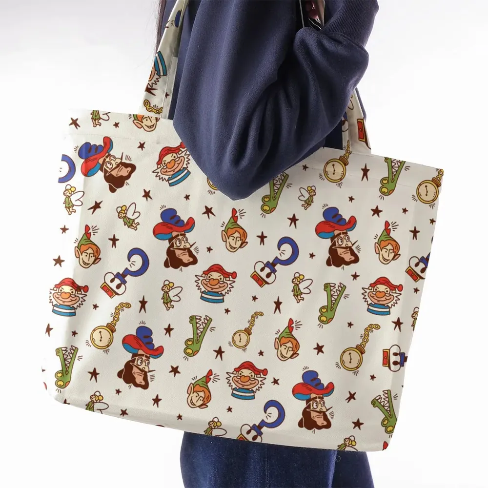 Fly With Pan Peter Pan Large Tote Bag - 2
