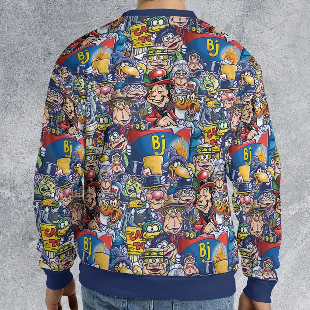 All-over Print Sweatshirt - 6SFGWW1P -  - 2