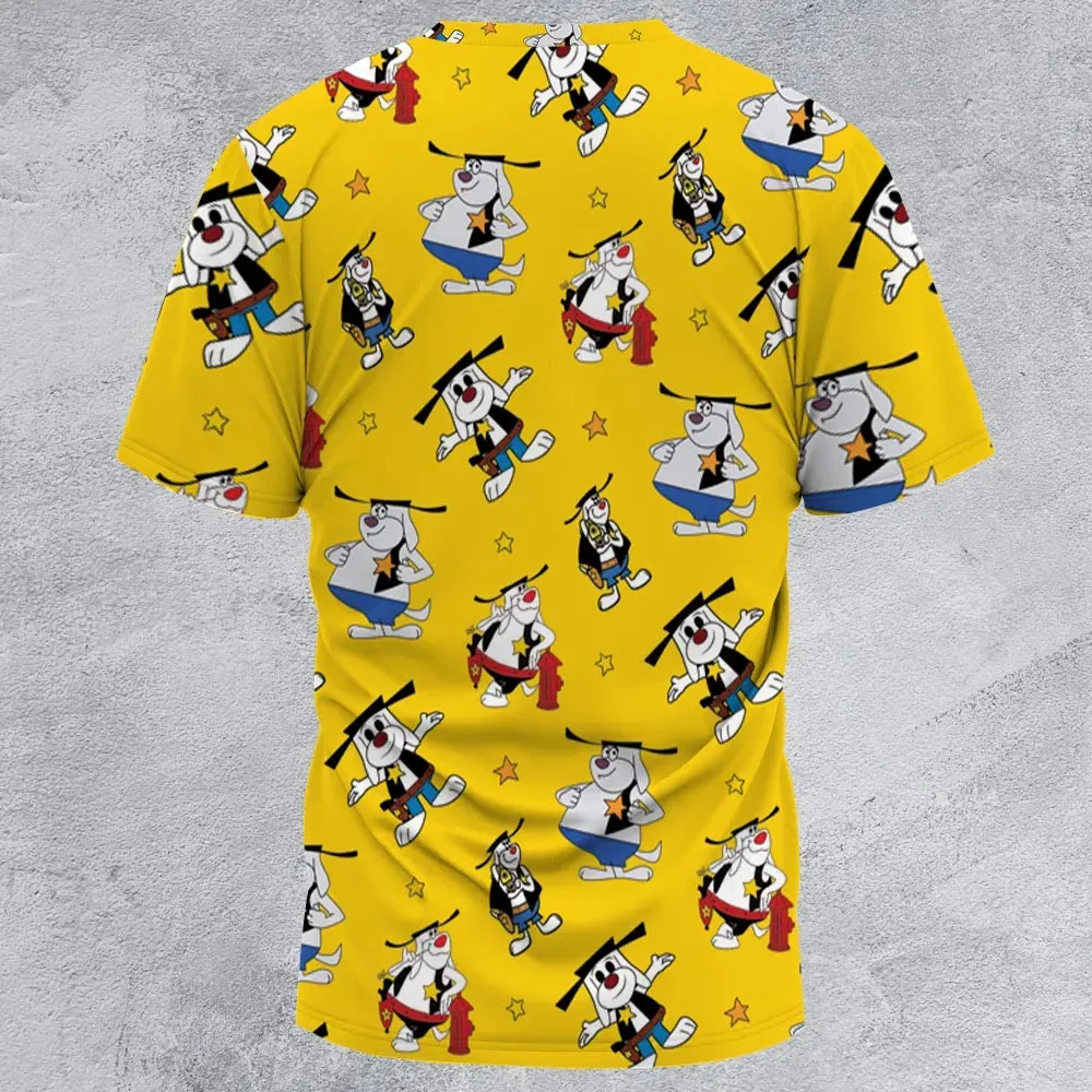 Sheriff Swag Deputy Dawg All-Over Print Unisex T-Shirt - 2