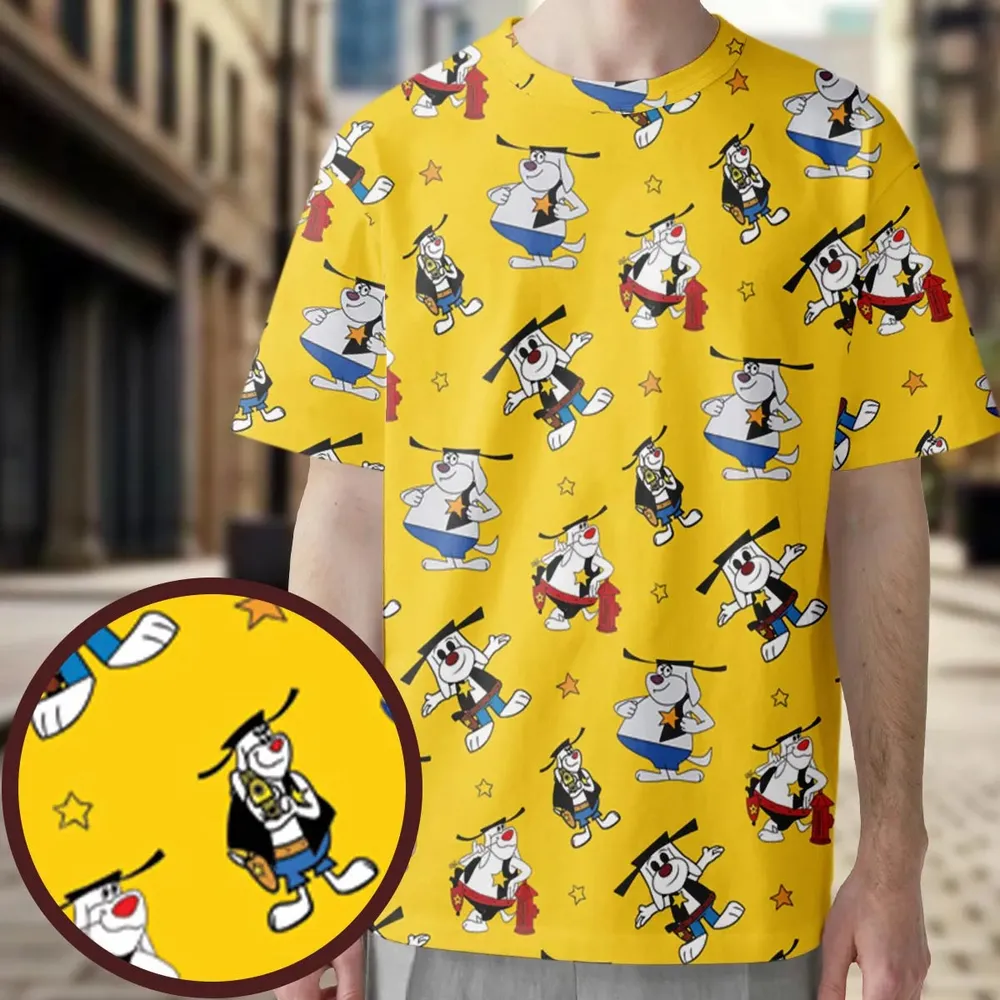 Sheriff Swag Deputy Dawg All-Over Print Unisex T-Shirt - 3