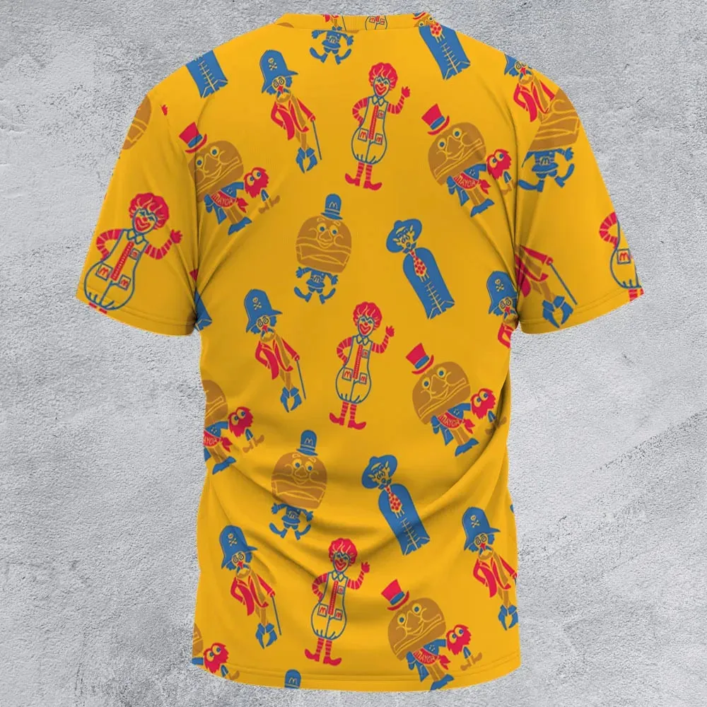 Mcdonaldland Lineup All-Over Print Unisex T-Shirt - 2