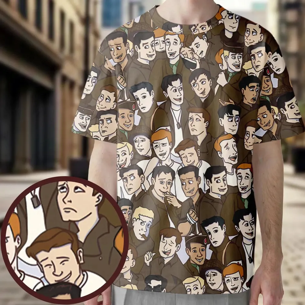 Band Of Brothers All-Over Print Unisex T-Shirt - 3