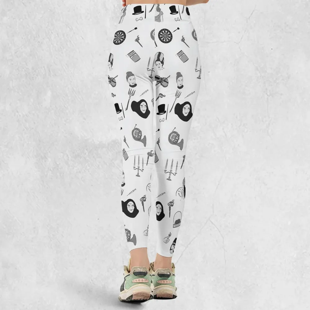Pronounce Fronkenstein Young Frankenstein Legging - 3