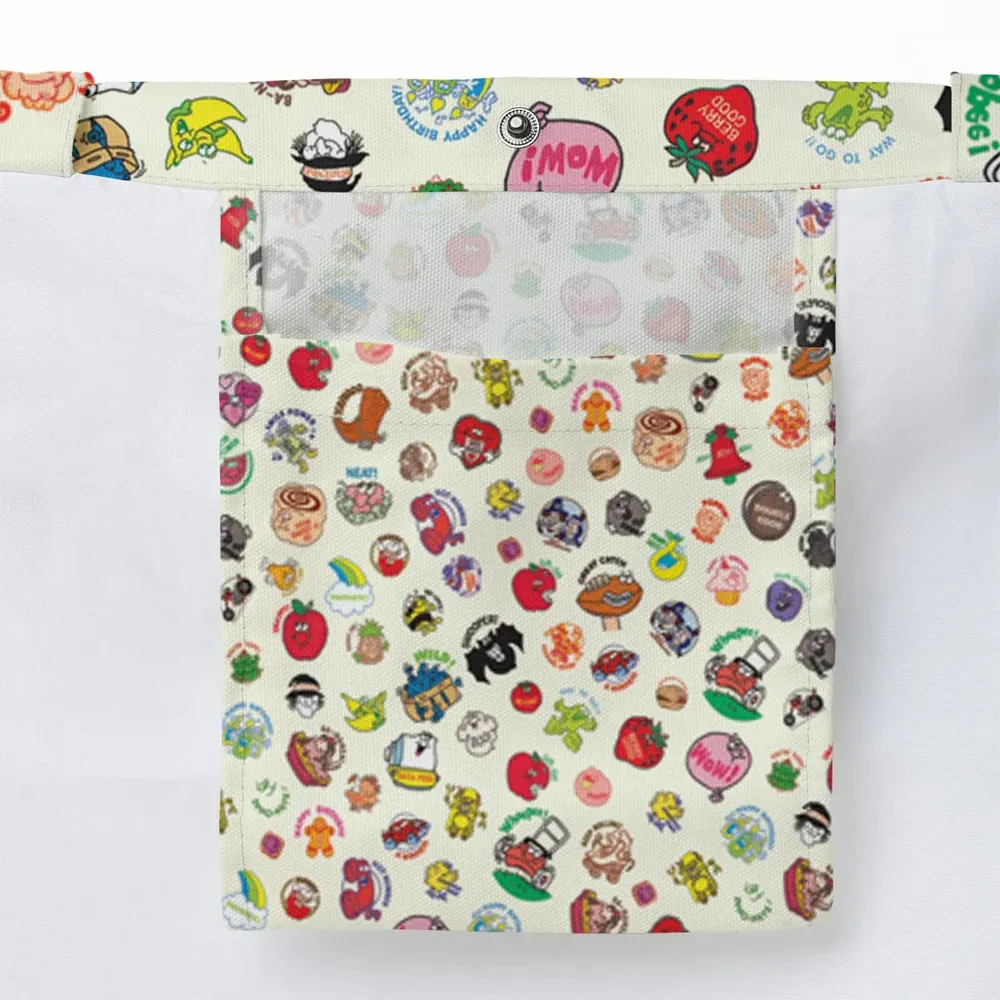 Vintage Trend Matte Scratch & Sniff Large Tote Bag - 3