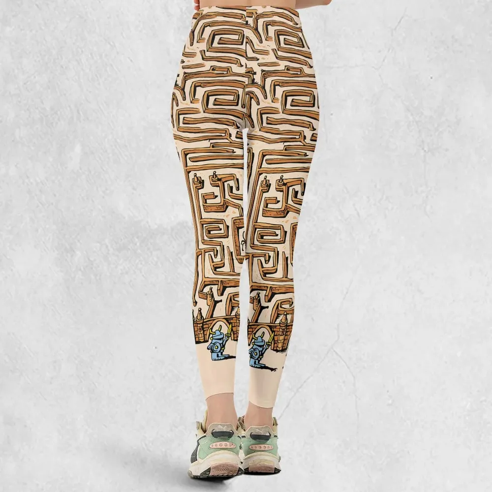 Fantasy Drip Labyrinth Legging - 3