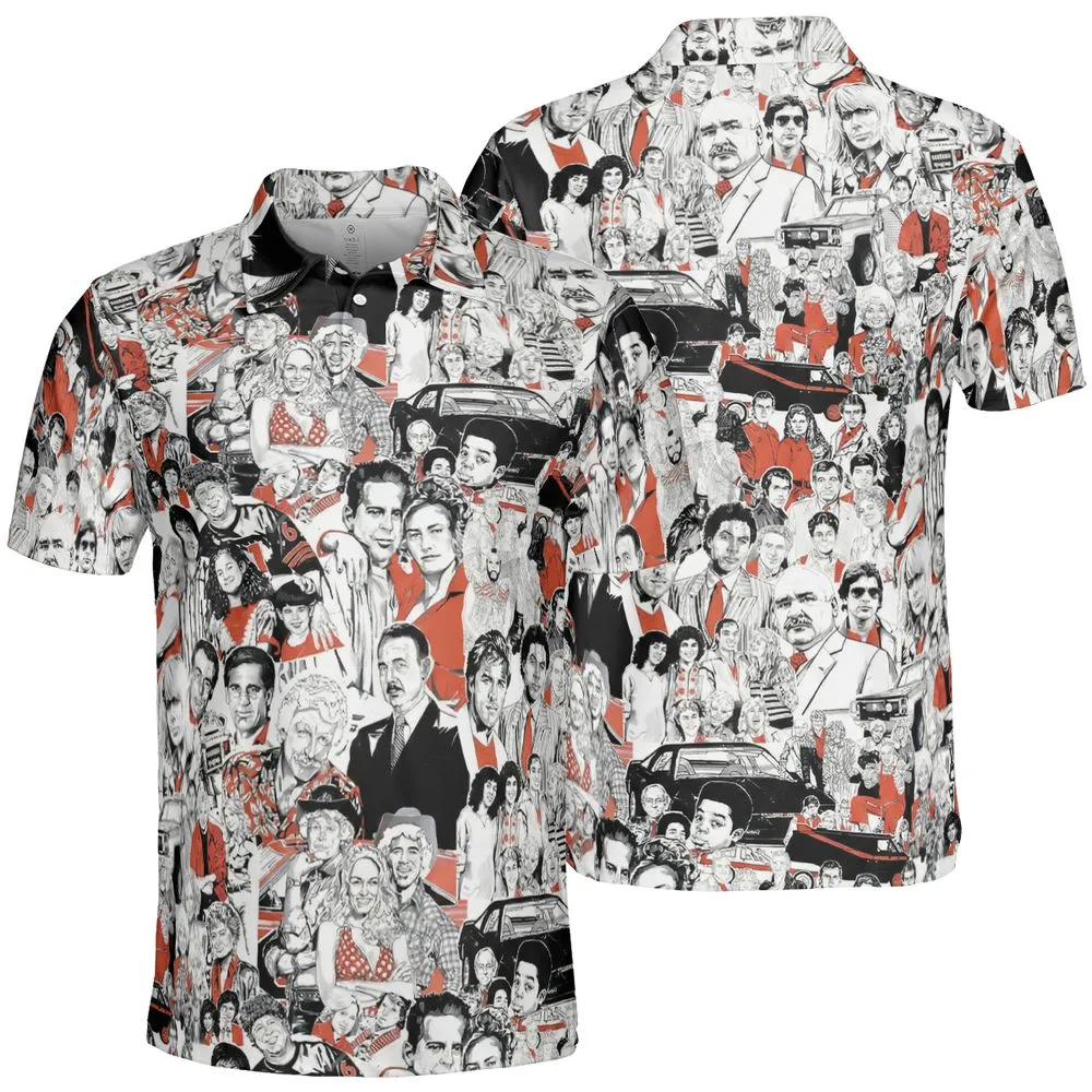 AOP Men/Women Polo Shirt - B3NG7LE8 -  - 2