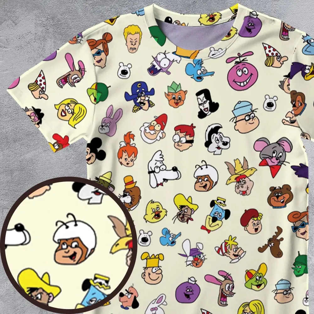 Blast From The Past All-Over Print Unisex T-Shirt - 4