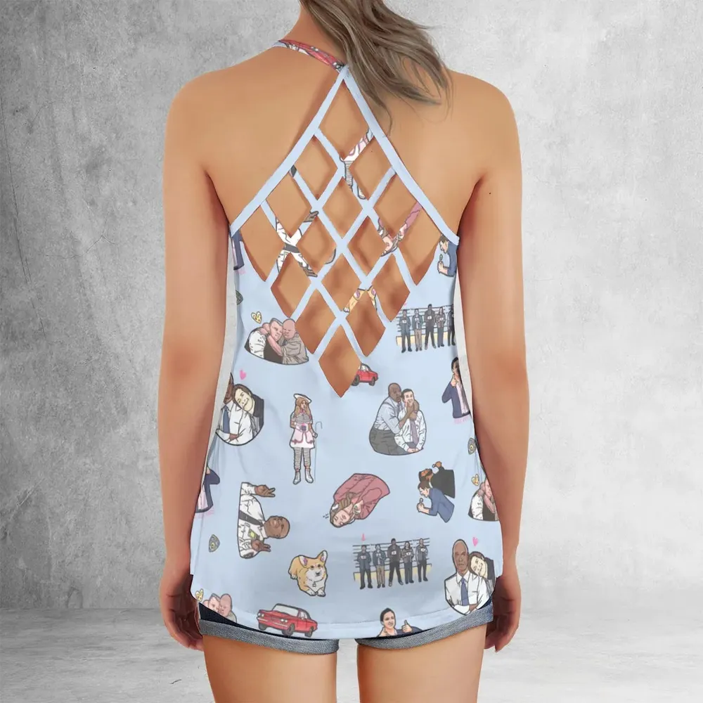Huge Brooklyn Energy Criss Cross Tank Top - 3