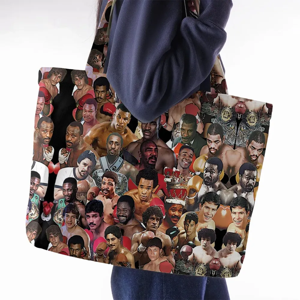 Fight Night Fit Boxing Legends Large Tote Bag - 2