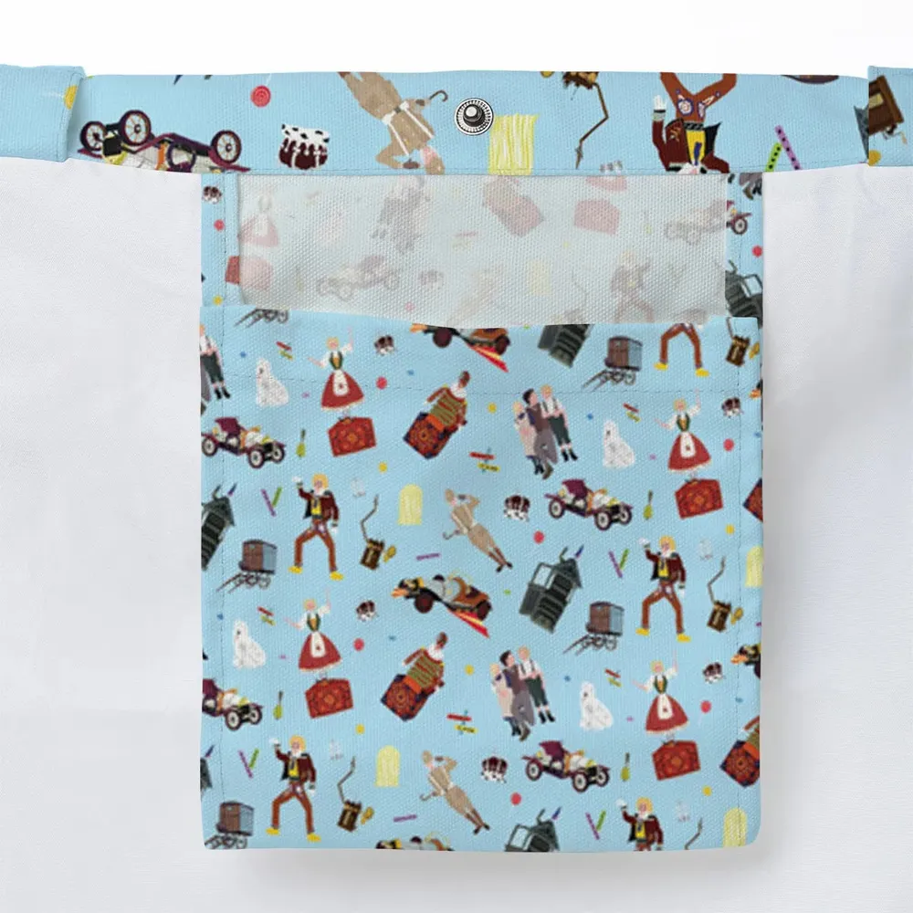 Chitty Chitty Bang Bang Patterns Large Tote Bag - 3