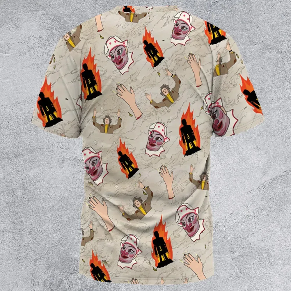 The Wicker Man Pattern All-Over Print Unisex T-Shirt - 2