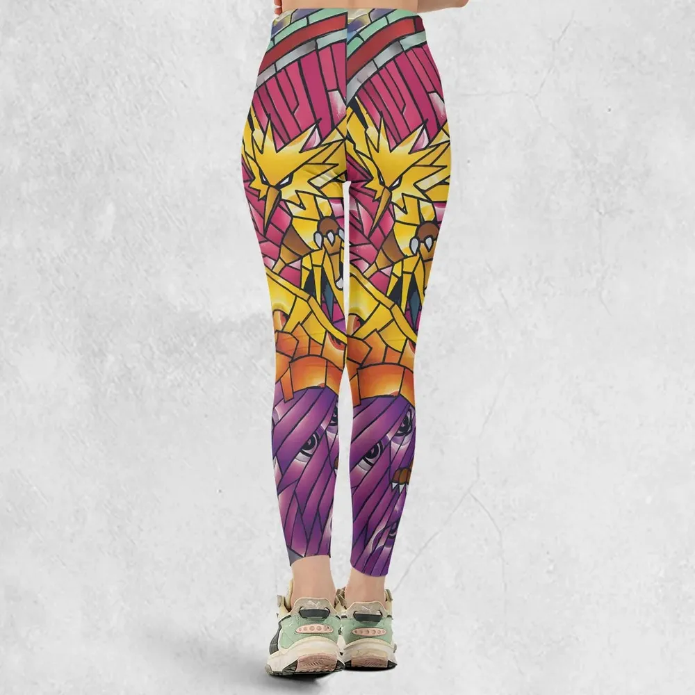 Legendary Birds Pokemon Legging - 3