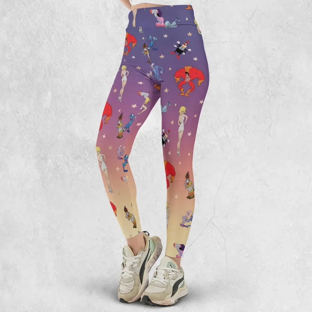 Cool World Cartoon Characters Legging - 2