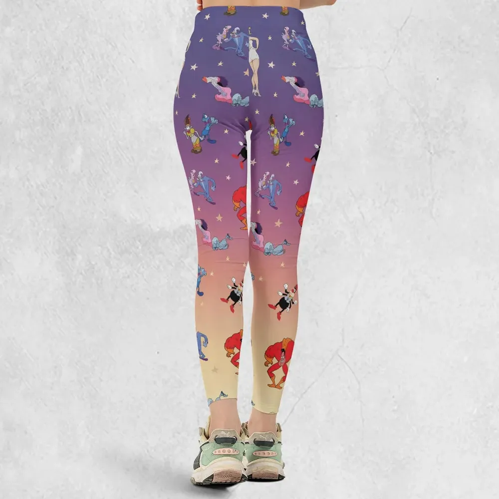 Cool World Cartoon Characters Legging - 3