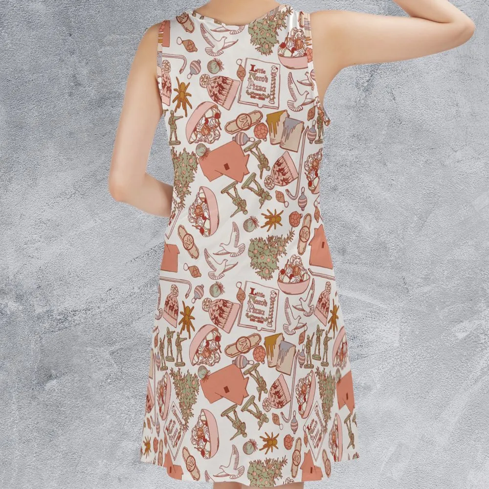 Sleeveless Dress - 5T9A24DU -  - 2