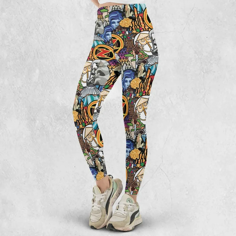 Ride Icon Collage Legging - 2