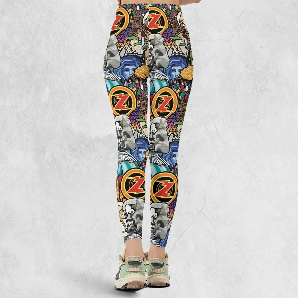 Ride Icon Collage Legging - 3