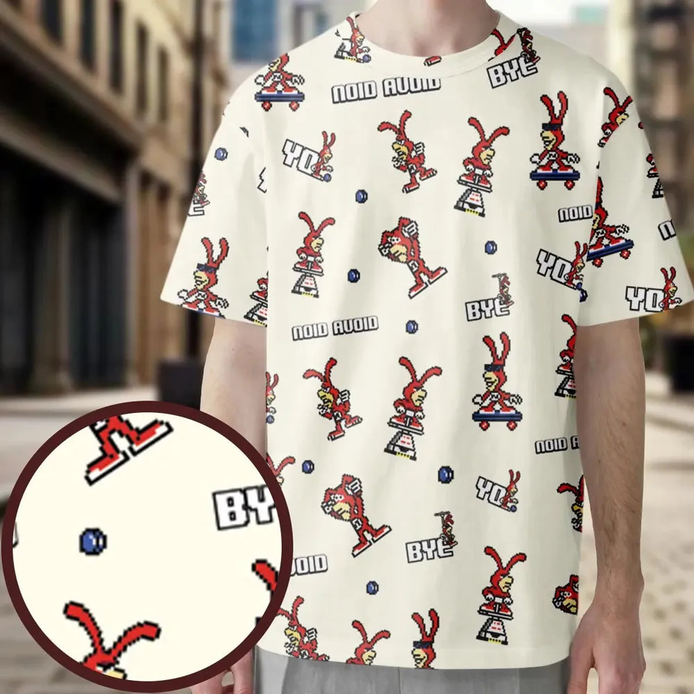Avoid The Noid Yo Noid All-Over Print Unisex T-Shirt - 3