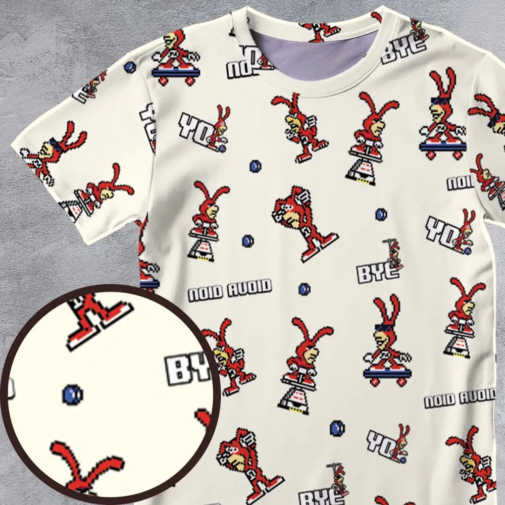 Avoid The Noid Yo Noid All-Over Print Unisex T-Shirt - 4