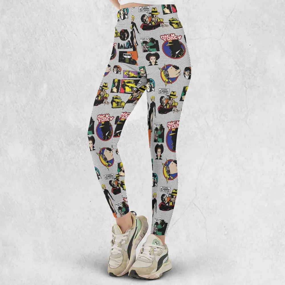 Vintage 90s Dick Tracy Legging - 2