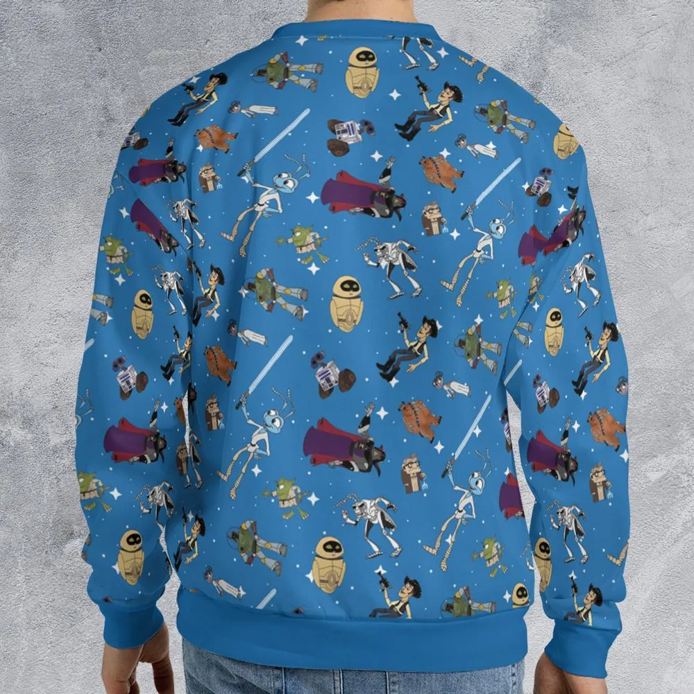 All-over Print Sweatshirt - 1G7W7M8L -  - 2