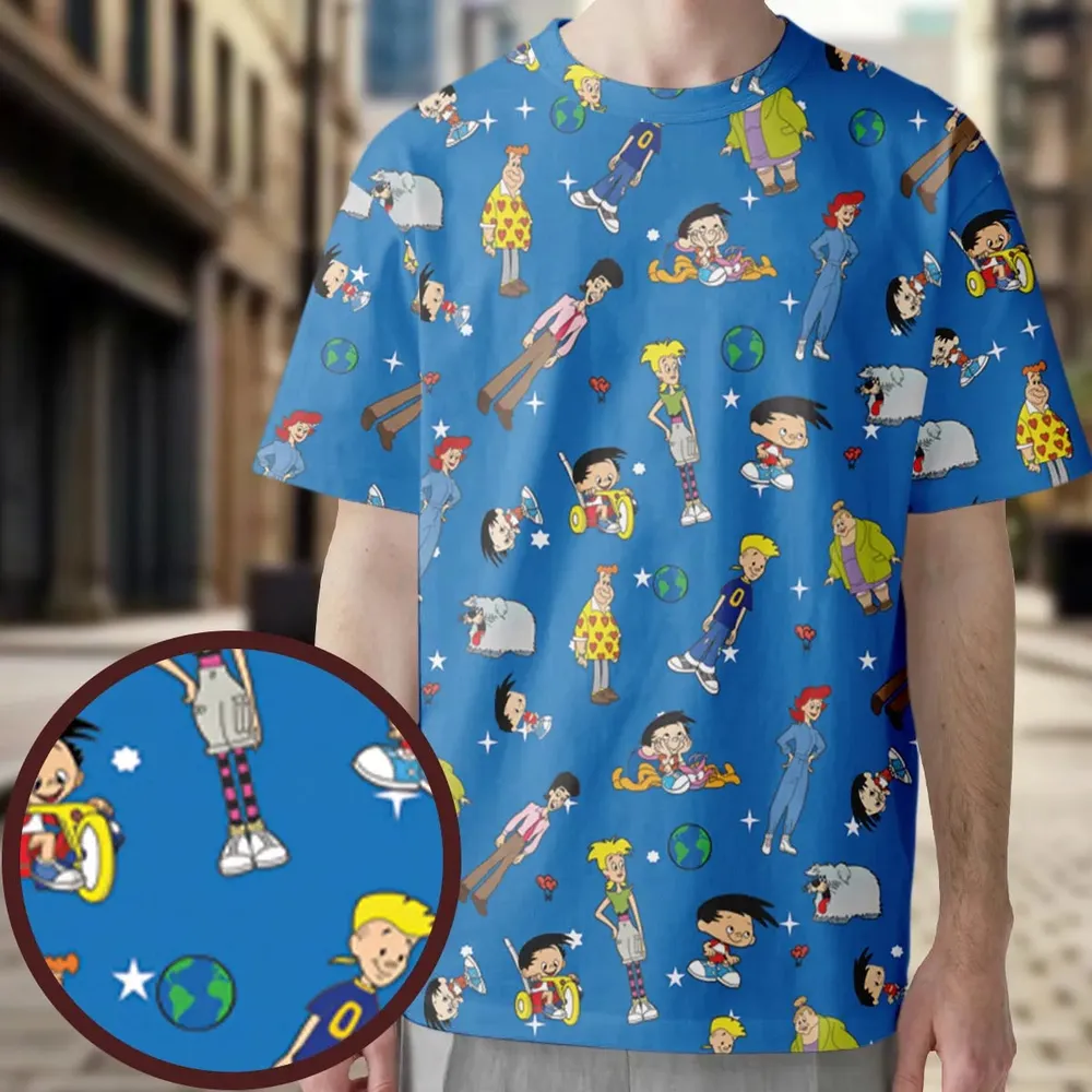 The World According to Bobby Bobby's World All-Over Print Unisex T-Shirt - 3
