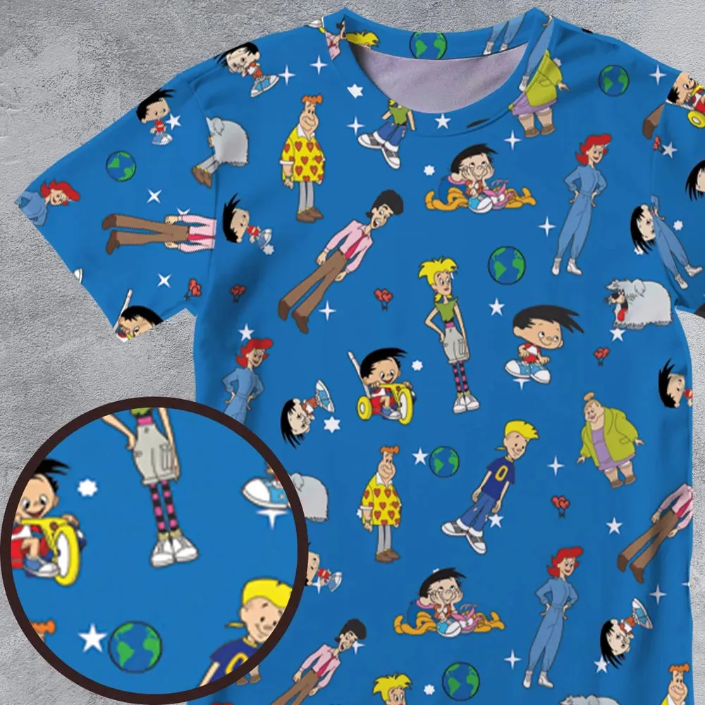 The World According to Bobby Bobby's World All-Over Print Unisex T-Shirt - 4