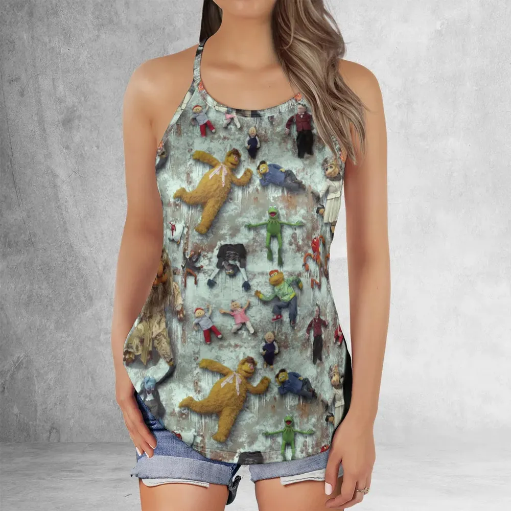 Together Again The Muppet Show Criss Cross Tank Top - 2