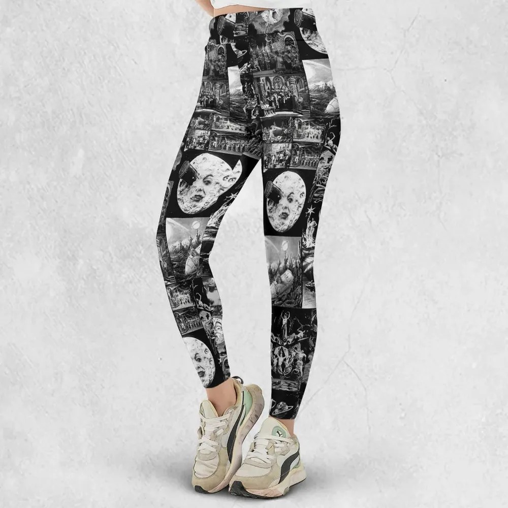 Le Voyage Dans La Lune 1902 Legging - 2