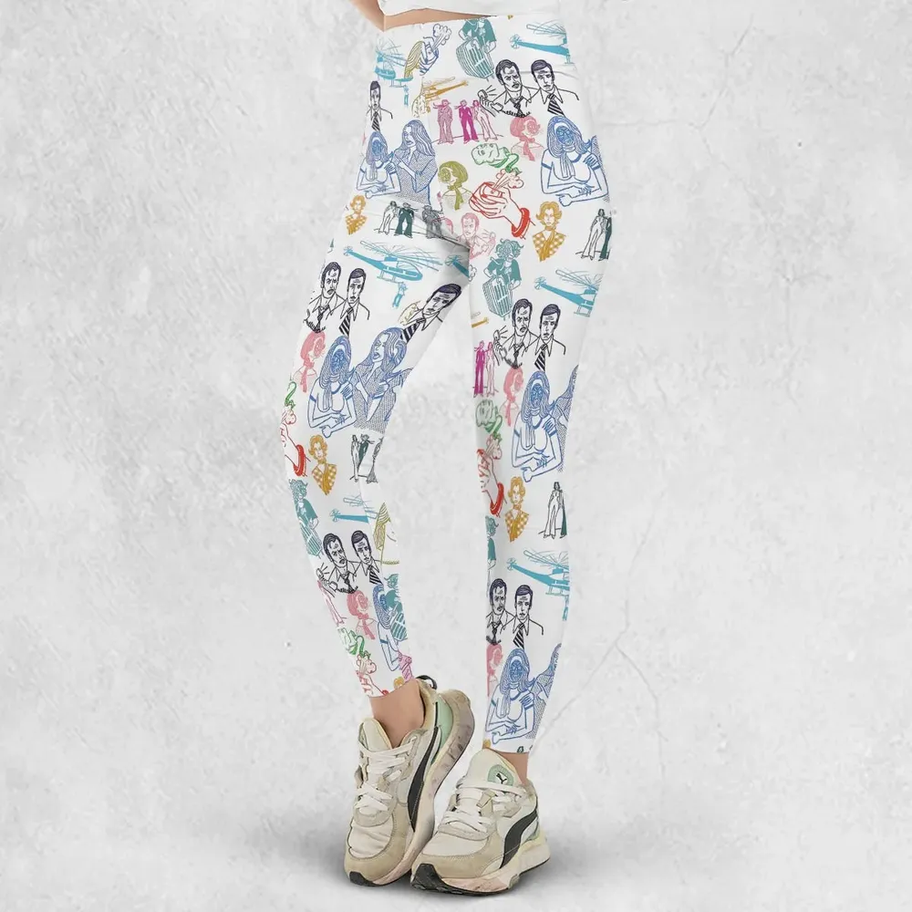 She Has The Strength To Do Anything The Bionic Woman Legging - 2