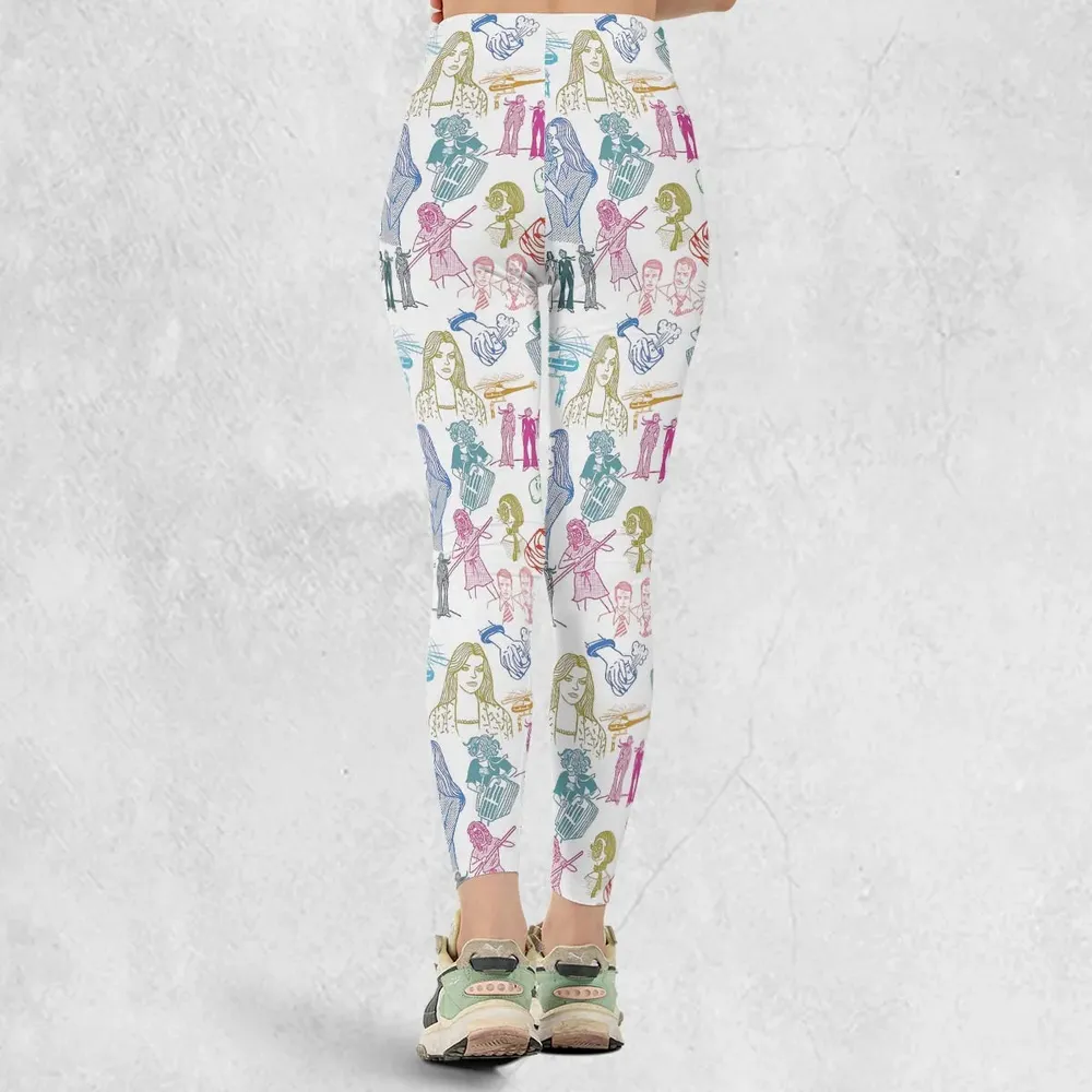 She Has The Strength To Do Anything The Bionic Woman Legging - 3