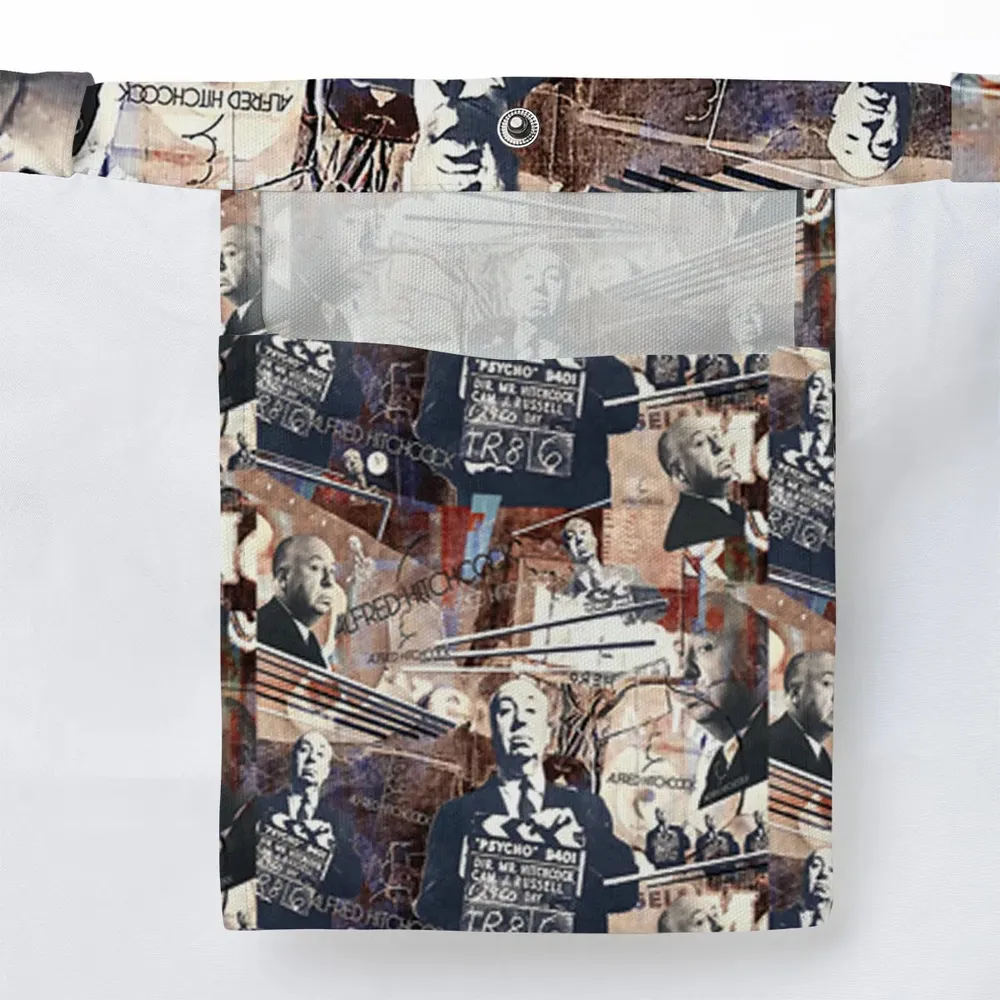 Alfred Hitchcock Aesthetic Large Tote Bag - 3