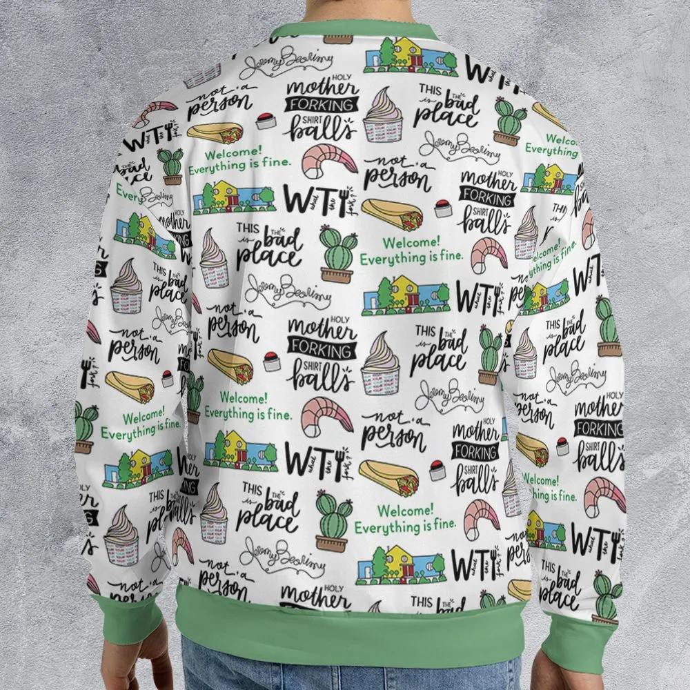 All-over Print Sweatshirt - G6GAR5KT -  - 2