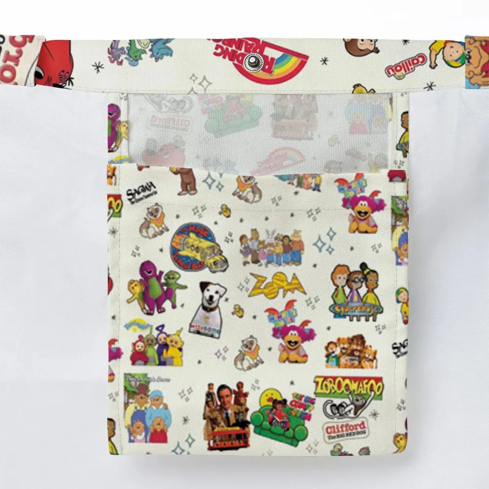 If You Were A PBS Kid Large Tote Bag - 3