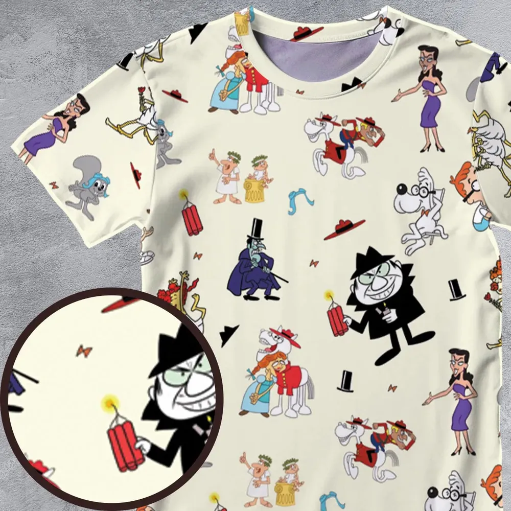 Bullwinkle’s Boss All-Over Print Unisex T-Shirt - 4