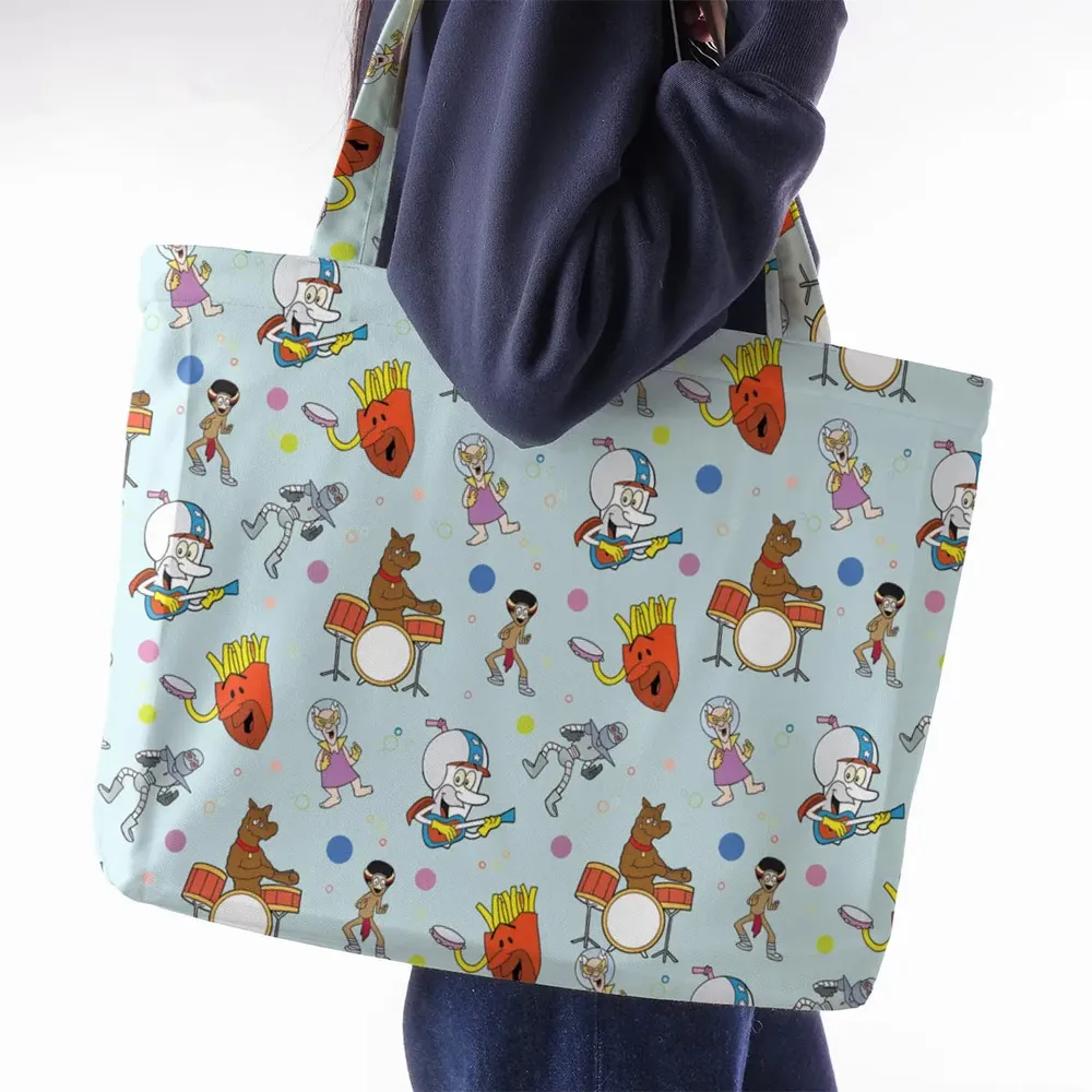 Aqua Unit Patrol Squad Team Large Tote Bag - 2