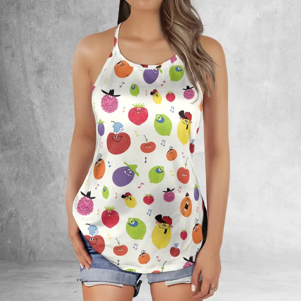 Drink Mix Pillsbury's Funny Face Criss Cross Tank Top - 2