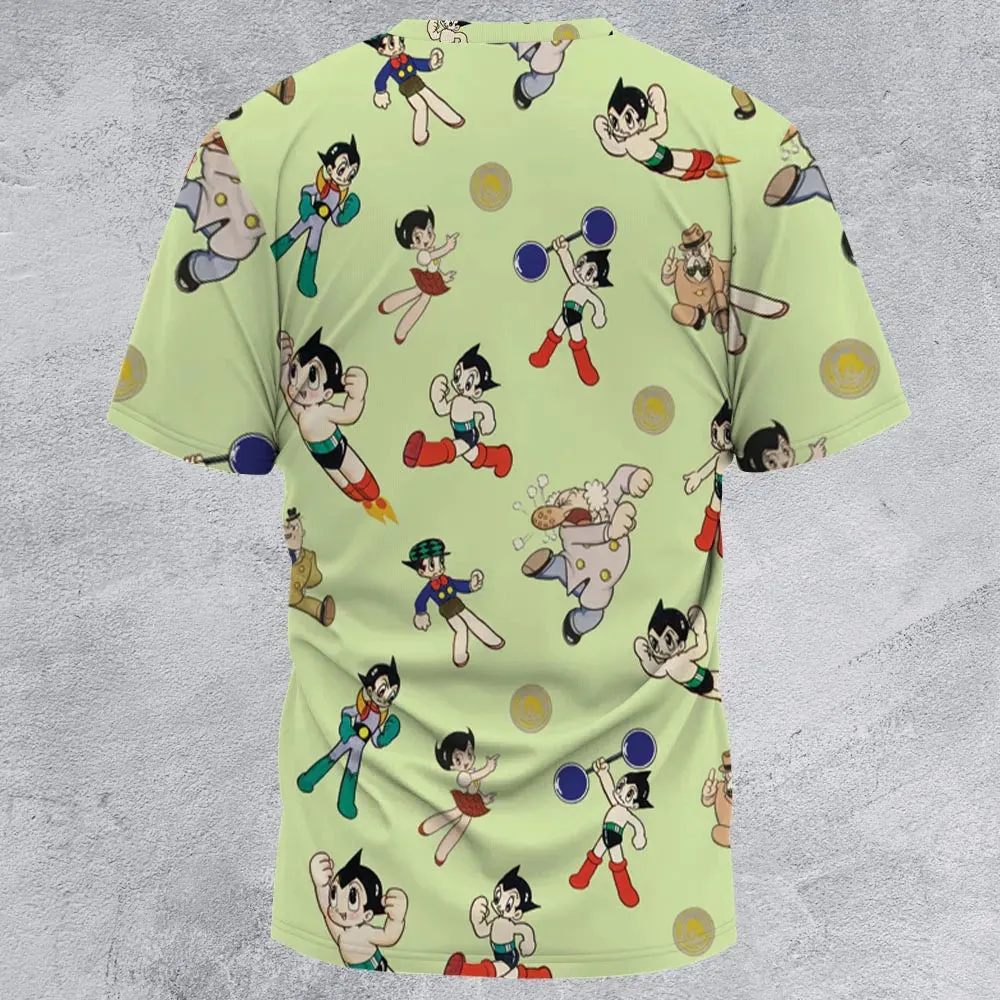 Astro Boy Characters All-Over Print Unisex T-Shirt - 2