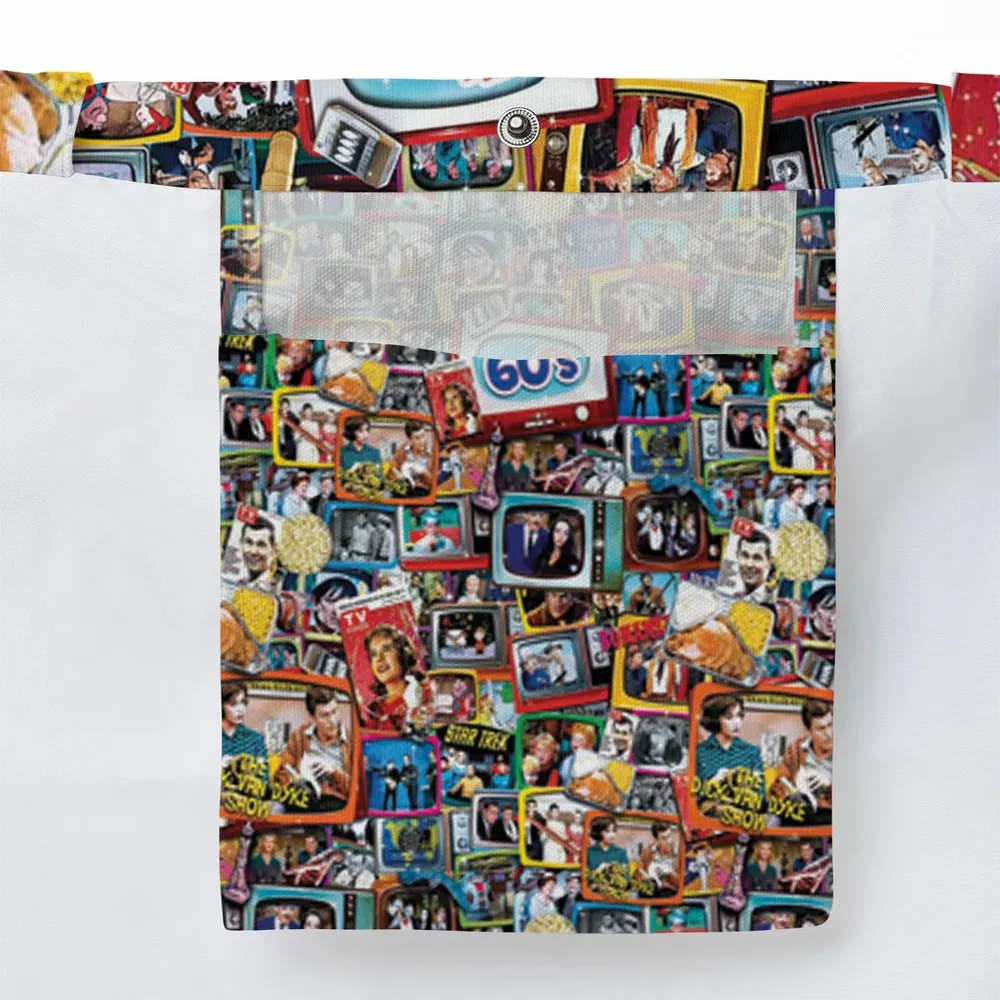 The 60s Classic TV Shows Large Tote Bag - 3
