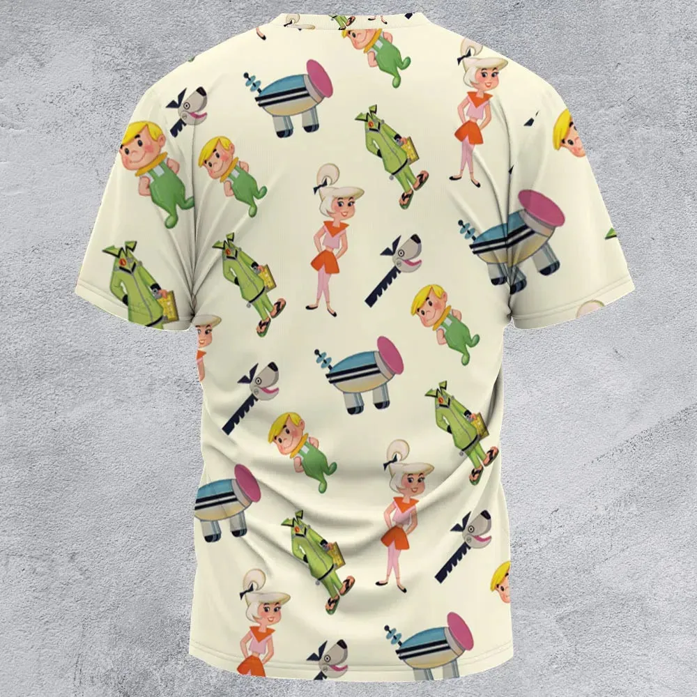 Toon Time The Jetsons All-Over Print Unisex T-Shirt - 2
